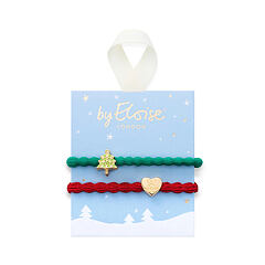 Gumička na vlasy By Eloise London Set Secret Santa 1 ks