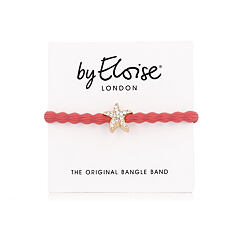 Gumička na vlasy By Eloise London Bling Charms Starfish 1 ks Coral