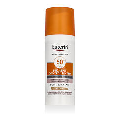 Opalovací přípravek na obličej Eucerin Sun Protection Pigment Control Tinted Gel-Cream SPF50+ 50 ml Light