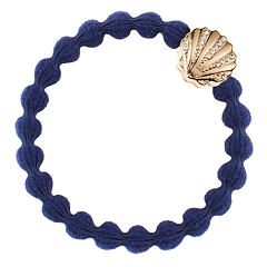 Gumička na vlasy By Eloise London Gold Bling Seashell 1 ks Navy Blue