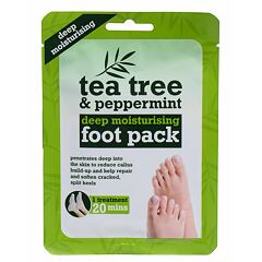 Maska na nohy Xpel Tea Tree Tea Tree & Peppermint Deep Moisturising Foot Pack 1 ks