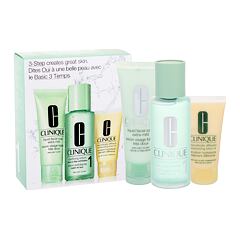 Čisticí voda Clinique 3-Step Skin Care 100 ml Kazeta
