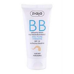 BB krém Ziaja BB Cream Oily and Mixed Skin SPF15 50 ml Natural