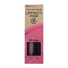 Rtěnka Max Factor Lipfinity 24HRS Lip Colour 4,2 g 010 Whisper
