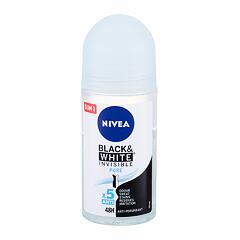 Antiperspirant Nivea Black & White Invisible Pure 48h 50 ml