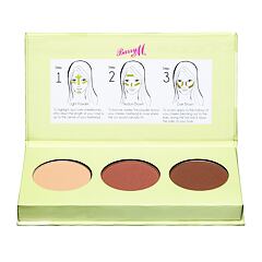 Pudr Barry M Flawless Chisel Cheeks Contour Kit 2,5 g Light - Medium