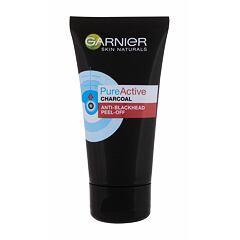 Pleťová maska Garnier Pure Active Charcoal Anti-Blackhead Peel-Off 50 ml