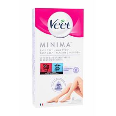 Depilační přípravek Veet Minima™ Easy-Gel™ Wax Strips Legs & Body 12 ks