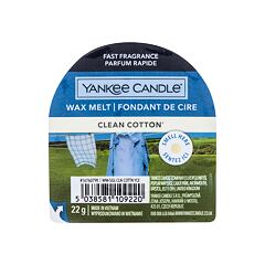 Vonný vosk Yankee Candle Clean Cotton 22 g