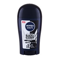 Antiperspirant Nivea Men Invisible For Black & White Original 40 ml poškozený flakon