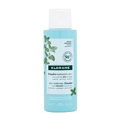 Čisticí pěna Klorane Aquatic Mint 3 IN 1 Purifying Powder 50 g