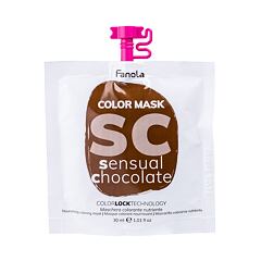 Barva na vlasy Fanola Color Mask 30 ml Sensual Chocolate