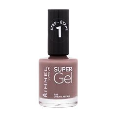 Lak na nehty Rimmel London Super Gel STEP1 12 ml 020 Urban Affair