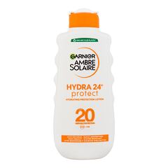 Opalovací přípravek na tělo Garnier Ambre Solaire Hydra 24H Protect SPF20 200 ml