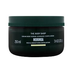 Tělový peeling The Body Shop Moringa Exfoliating Cream Body Scrub 250 ml