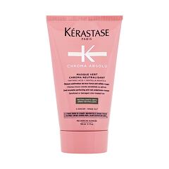 Maska na vlasy Kérastase Chroma Absolu Masque Vert Chroma Neutralisant 150 ml poškozená krabička