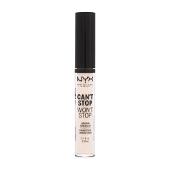 Korektor NYX Professional Makeup Can't Stop Won't Stop Contour Concealer 3,5 ml 1.5 Fair