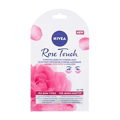 Maska na oči Nivea Rose Touch Hydrating Under Eye Hydrogel Mask 1 ks