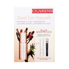 Oční gel Clarins Total Eye Smooth 15 ml Kazeta