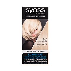 Barva na vlasy Syoss Permanent Coloration Permanent Blond 50 ml 9-5 Frozen Pearl Blond