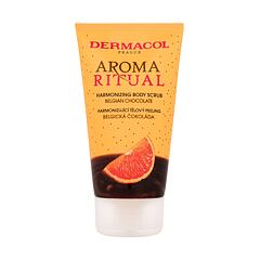 Tělový peeling Dermacol Aroma Ritual Belgian Chocolate 150 ml