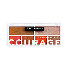 Oční stín Revolution Relove Colour Play Shadow Palette 5,2 g Courage
