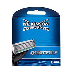 Náhradní břit Wilkinson Sword Quattro 8 ks