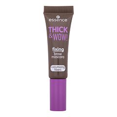 Řasenka na obočí Essence Thick & Wow! Fixing Brow Mascara 6 ml 02 Ash Brown