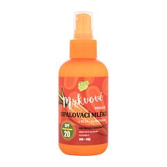 Opalovací přípravek na tělo Vivaco Bio Carrot Natural Sun Lotion SPF20 150 ml