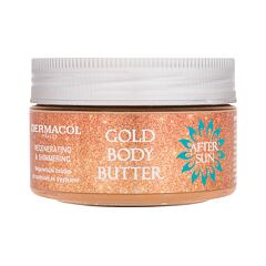 Přípravek po opalování Dermacol After Sun Gold Body Butter 200 ml