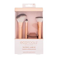 Štětec EcoTools Precious Metals Face Blend + Sculpt Set 1 ks