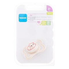 Dudlík MAM Air Silicone Pacifier 0m+ Fox 1 ks