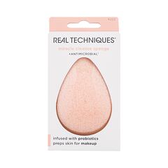 Čisticí kartáček Real Techniques Miracle Cleanse Sponge Purify + Exfoliate 1 ks poškozená krabička