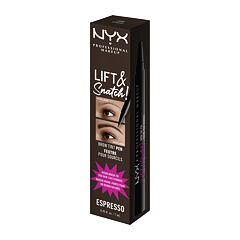 Tužka na obočí NYX Professional Makeup Lift & Snatch! 1 ml 08 Espresso