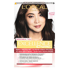 Barva na vlasy L'Oréal Paris Excellence Creme Triple Protection 48 ml 4,02 Tempting Brunette Brown