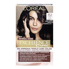Barva na vlasy L'Oréal Paris Excellence Creme Triple Protection 48 ml 4U Brown