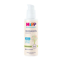 Proti celulitidě a striím Hipp Mamasanft Massage Oil Sensitive 100 ml