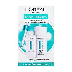 Denní pleťový krém L'Oréal Paris Bright Reveal Dark Spot UV Fluid SPF50+ 50 ml Kazeta