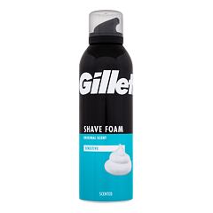 Pěna na holení Gillette Shave Foam Original Scent Sensitive 200 ml