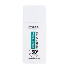 Denní pleťový krém L'Oréal Paris Bright Reveal Dark Spot UV Fluid SPF50+ 50 ml poškozená krabička