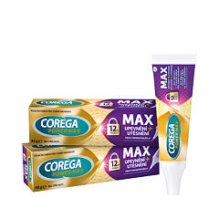 Fixační krém Corega Power Max Fixing + Sealing Duo 2x40 g