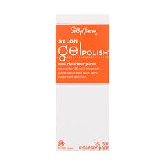 Odlakovač nehtů Sally Hansen Salon Gel Polish Nail Cleanser Pads 1 balení