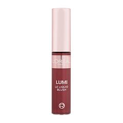 Tvářenka L'Oréal Paris Lumi Le Liquid Blush 10 ml 635 Glowy Worth It Medium