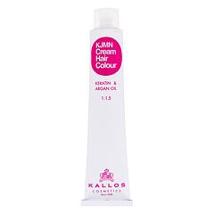 Barva na vlasy Kallos Cosmetics KJMN Cream Hair Colour Keratin & Argan Oil 100 ml 0.66 Red poškozená krabička