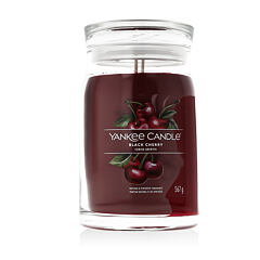 Vonná svíčka Yankee Candle Signature Black Cherry 567 g