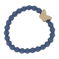 Gumička na vlasy By Eloise London Gold Butterfly Dove Blue 1 ks