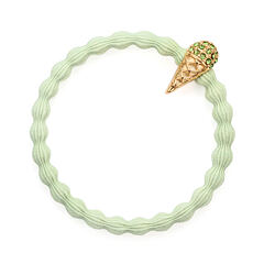 Gumička na vlasy By Eloise London Bling Charms Ice Cream 1 ks Pistachio