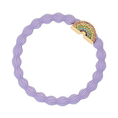 Gumička na vlasy By Eloise London Bling Charms Rainbow 1 ks Lavender