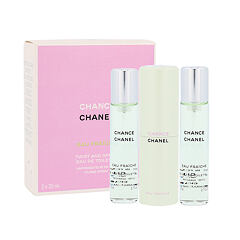 Toaletní voda Chanel Chance Eau Fraîche Twist and Spray 3x20 ml
