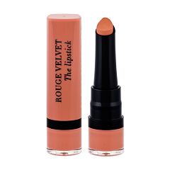Rtěnka BOURJOIS Paris Rouge Velvet The Lipstick 2,4 g 01 Hey Nude!